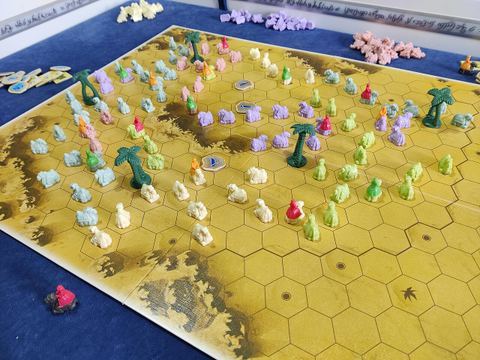 partida a A través del desierto