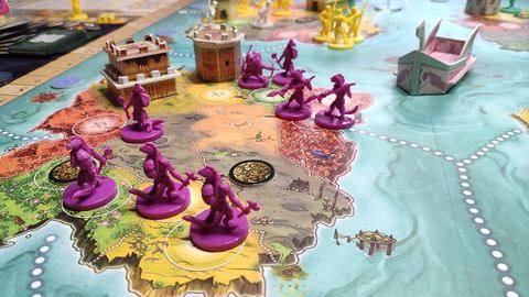 Heroes of Land, Air & Sea - The lizardfolks turtled in their island, it was hard to invade them