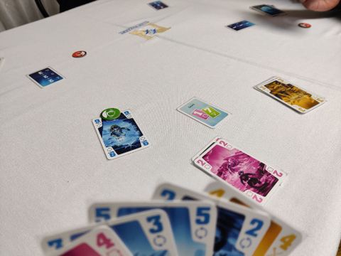 Partida al juego de mesa La Tripulación: Misión Mar Profundo