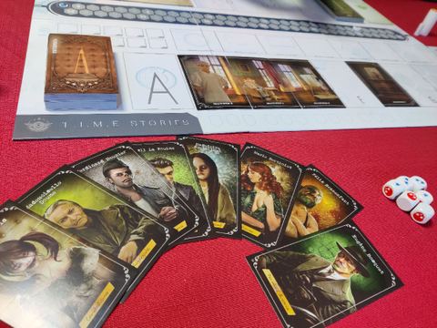 Partida al juego de mesa TIME Stories