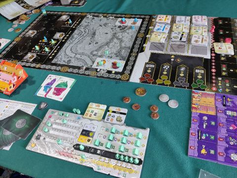 Partida a juego de mesa Kutná Hora: The City of Silver